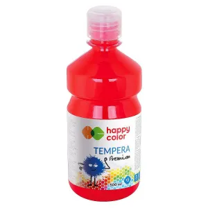 Happy Color temperová barva: červená 500ml 1 barva. (3310)