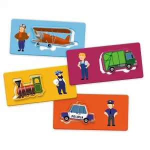 Vzdělávací hra Trefl ABC Toddlers Vehicles (01942)