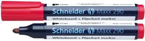 Popisovač Schneider Maxx 290, červený, kulatý hrot 2,0-3,0 mm (SR129002)
