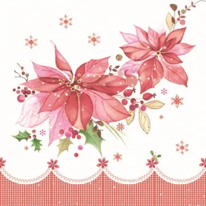 Ubrousky Pol-mak s hvězdičkou - mix 330 mm x 330 mm (Sd GW)