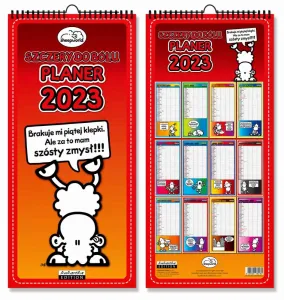 Nástěnný kalendář Sheepworld planner Honest 450 mm x 210 mm