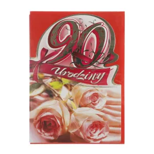 Skládací karta Art Nuvo Čísla 30-80 B6