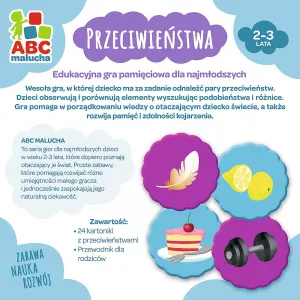 Vzdělávací hra Trefl ABC Toddler Opposites (01943)