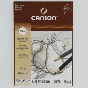 Kreslicí podložka Canson A4 bílá 120g 25k (400024274)