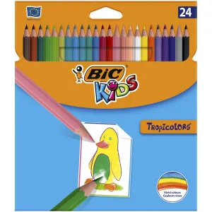 Bic Kids Tropicolors 2 24 barevných pastelek (832568)