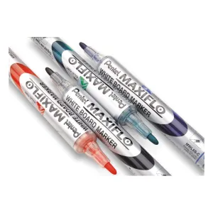 Popisovač Pentel na suché stírání, černý, kulatý hrot 1,1-2,2 mm