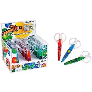 Safari nůžky Starpak vroubkované 13,5 cm (229907)