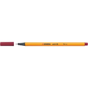 Tenké inkoustové pero Stabilo POINT, fialové 0,4 mm, 1 barva (88/19)