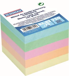 Donau papírová kostka - mix 83 mm x 83 mm x 75 mm (8309000-99)