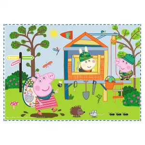Trefl Puzzle Prasátko Peppa 4v1 el. (34359)