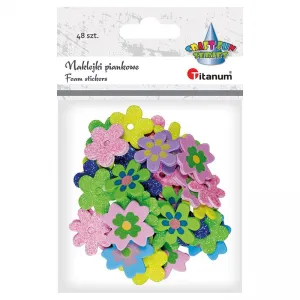 Nálepka (samolepka) Titanum Craft-Fun Series květiny (18075)