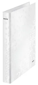 Leitz WOW A4 kroužkový pořadač bílý perleťový 25mm (42420001)