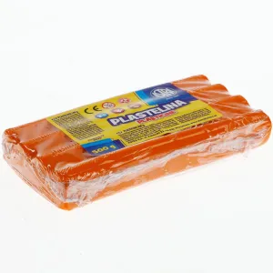 Plastelína Astra 1 barva oranžová 500g