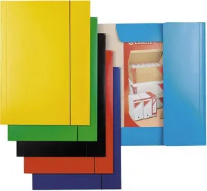 Kartonové pouzdro Esselte A4 barva: modrá 400g (13435)