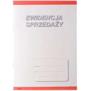 Ofsetový tisk Stolgraf Ewidencja sprzedaży A5/20 A5 16k. (P18)