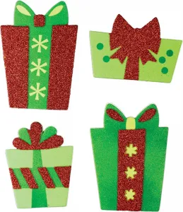 Nálepka (samolepka) Titanum Craft-Fun Series pěnové Xmass dárky (4810)
