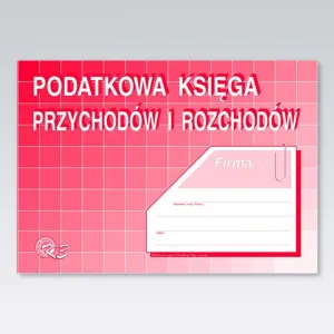 Ofsetový tisk Michalczyk i Prokop Podatkowa księga przychodów i rozchodów A5 32k. (K-3u)
