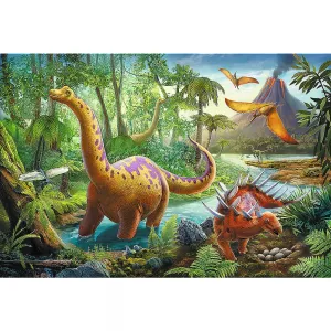 Trefl dinosaurus putování puzzle 60 el. (17319)