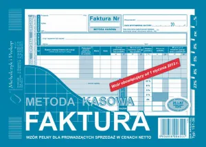 Vlastní tisk Michalczyk i Prokop Faktura - hotovostní metoda úplný vzor pro prodejce čisté ceny A5 80k. (151-3E)