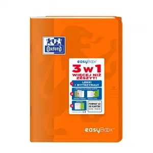 Notebook Oxford EASYBOOK A5 60k. Kontrola 90g (400146693)