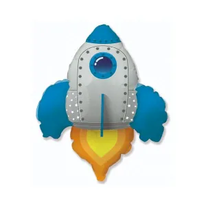 Godan Fóliový balónek Rocket blue 24cal (B901841A)
