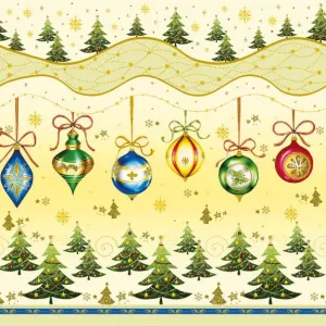 Ubrousky Pol-mak s hvězdičkou - mix 330 mm x 330 mm (Sd GW)