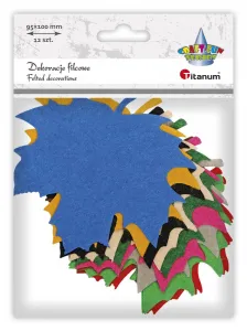 Plstěná ozdoba Titanum Craft-Fun Series Javorové listy (3638)