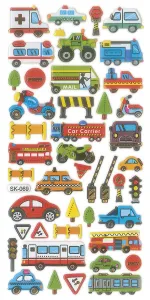 Titanum Craft-Fun Series vozidla vypouklé nálepky (SK-069)