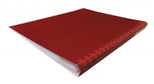 Osobní pořadač Warta ABCD nepotištěný A4 - červený 250g 230mm x 310mm (021824-339-006)