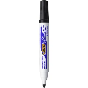 Popisovač Bic Velleda Ecolutions 1701, černý 1,5mm kulatý hrot (904937)