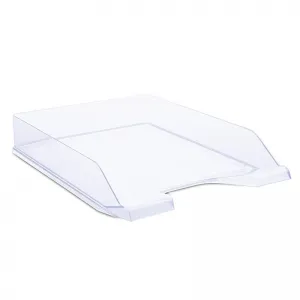 Zásuvka na dokumenty Donau - průhledná 254 mm x 60 mm x 346 mm (7470001PL-37)