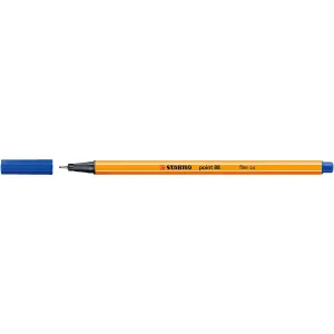 Inkoustové pero Stabilo, tmavě modré 0,4 mm, 1 barva (88/41)