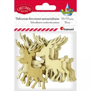 Dřevěná ozdoba soba ze série Titanum Craft-Fun (5724-2)