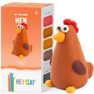 Tm Toys Hej Hliněná slepička - mix (HCL50161) dětská výtvarná hmota.
