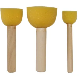 Titanum Craft-Fun Series sada 3 houbičkových štětců na malování. (hsm001)