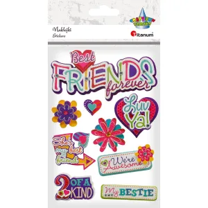 Titanum Craft-Fun Series papírová samolepka 3D Friends (1711)