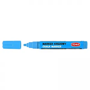 Křídový popisovač Tom's specialista, modrý, 4,5mm kulatý hrot (TO-292 1 2)
