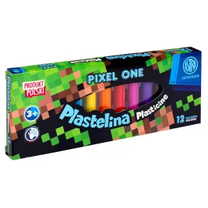 Astrino Plastelína 12 barev pixelů jeden mix (303221005)