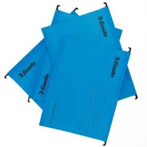 Esselte standardní závěsný pořadač A4 - modrý 212g (90311)