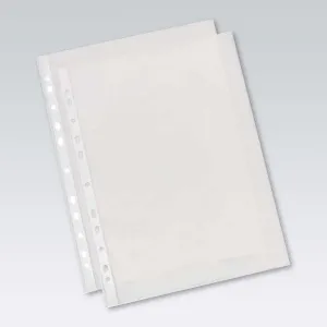 Pouzdra na dokumenty Esselte crystal A4 barva: čirá typ U 55 mic. (56066)