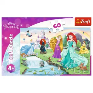 Puzzle Trefl Princezny Seznamte se s princeznami 60 el. (17361)