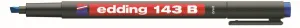 Modré kuličkové pero Edding 143B