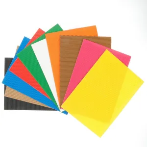 Tymos vlnitá lepenka mix barev - mix 250 mm x 353 mm