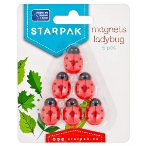 Magnet Starpak beruška - červený 15mm x 25mm (438886)