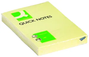 Samolepicí bločky Q-Connect žluté 100k 51mm x 76mm (KF10501)