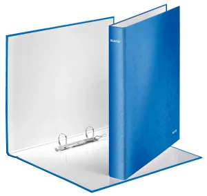 Kroužkový pořadač Leitz WOW A4+ modrý metalický 25 mm (42410036)