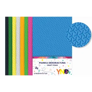 Yn-teen dekorativní pěnová deska NC-017 barva: mix 8 oblouků.