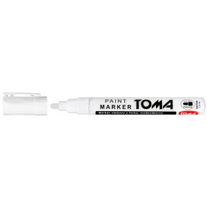 Olejový popisovač Toma, hnědý 2,5mm kulatý hrot (TO-440 6 2)