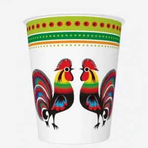Jednorázový kelímek Pol-mak daisy 250ml (01)