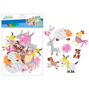 Pěnová samolepka zvířátka Craft Fun (463445)